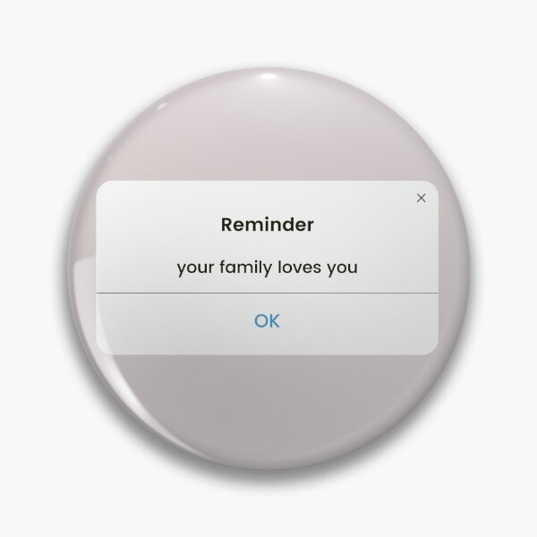 Item preview, family reminder - your family loves you designed and sold by KallieCo.