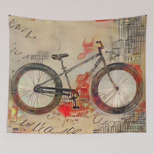 Item preview, Cycling: Parisian Dreams designed and sold by Funkymask.