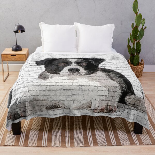 Item preview, Too Cute Puppy Border Collie Dog - Custom Pet Portrait Art Studio designed and sold by Custom Pet Portrait Art Studio.
