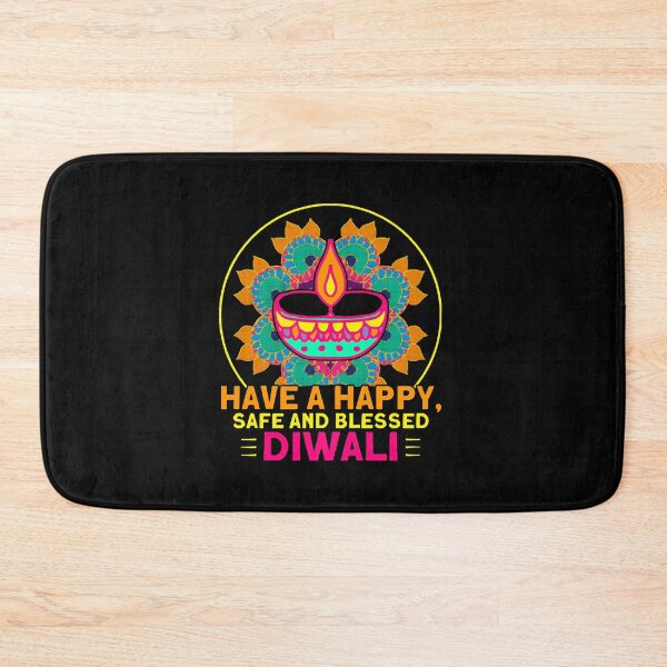 Item preview, Shubh Deepalawi Happy Safe And Blessed Diwali  designed and sold by jerriepaep0.