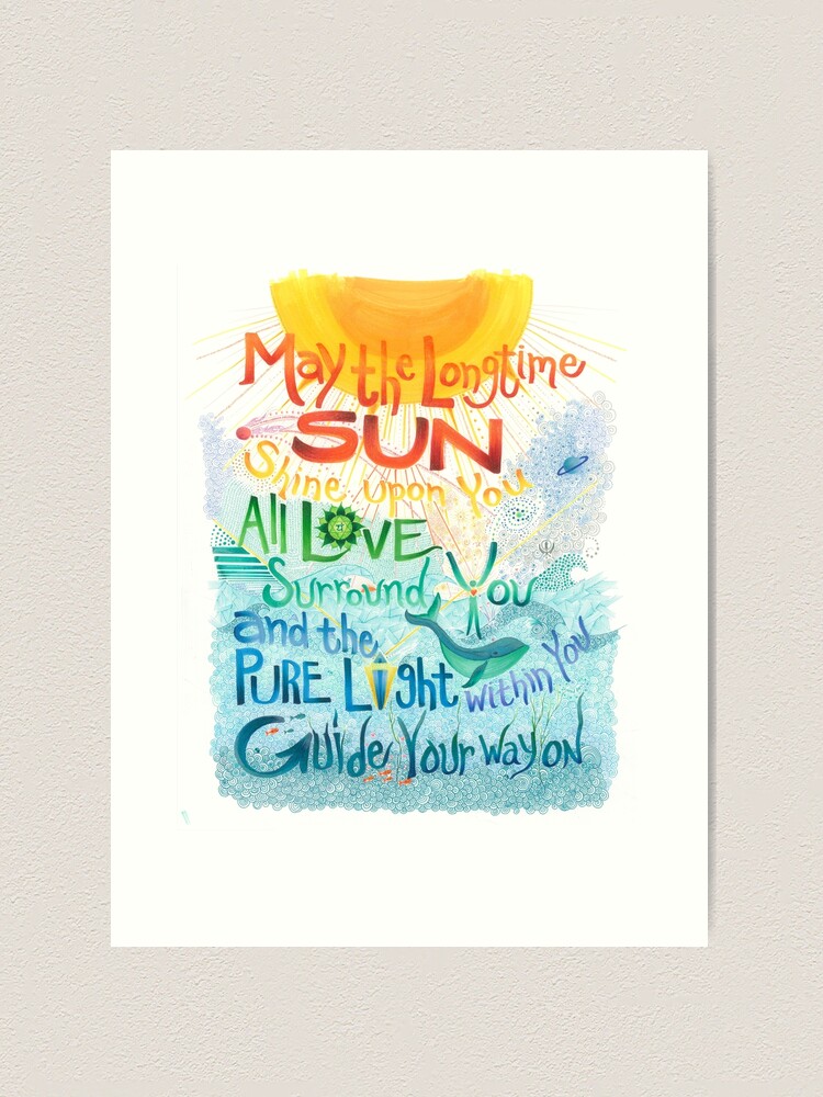 WHEN THE SUN SHINES ON YOUR WAYの作品 Long Time Sun