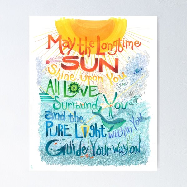 Item preview, Long Time Sun designed and sold by ShabadAtma.