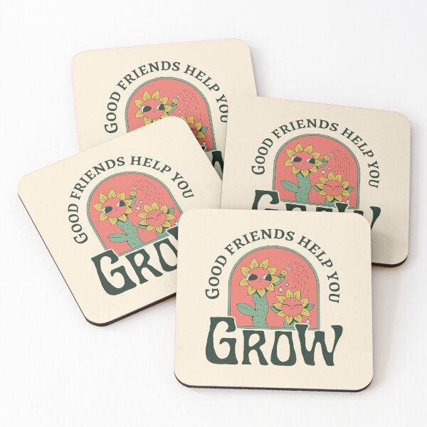 Item preview, Good Friends Help You Grow - Sunflowers designed and sold by DesignStory.