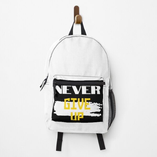 Item preview, Never give up! designed and sold by DRIP.exe.