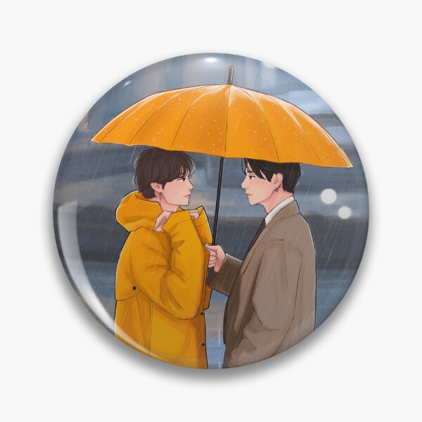 Item preview, Taekook Fanart - Under The Rain designed and sold by viioletbloom.
