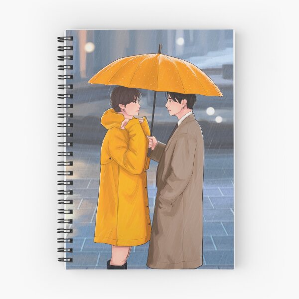Item preview, Taekook Fanart - Under The Rain designed and sold by viioletbloom.