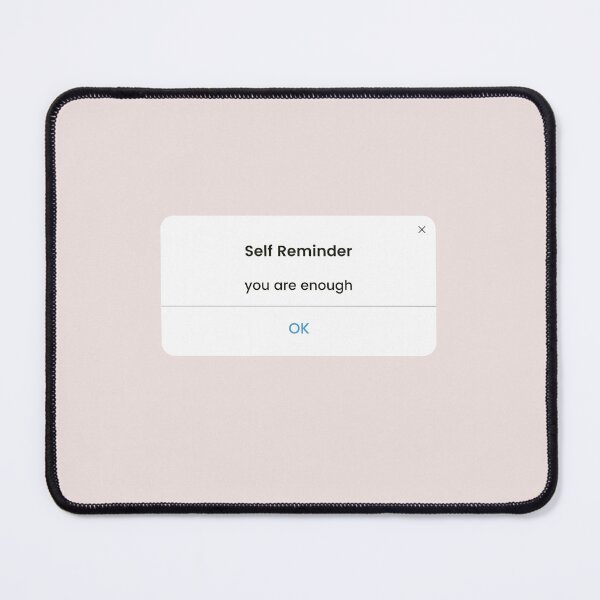 Item preview, self love reminder - you are enough designed and sold by KallieCo.