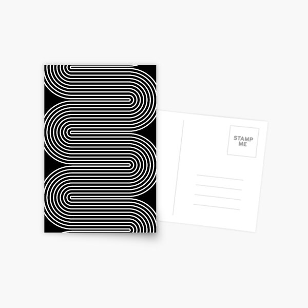 Item preview, Geometric black & white line art designed and sold by WordStruggle.