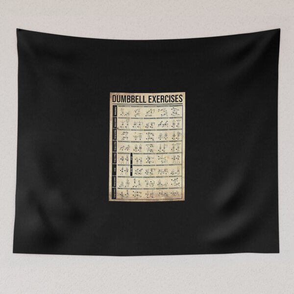 Item preview, Fitness Dumbbell Exercises Classic T-Shirt designed and sold by megandebbiesc.