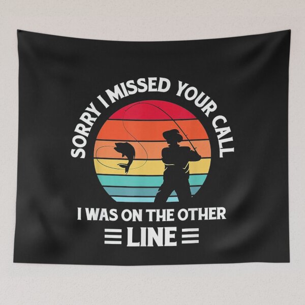 Item preview, I was On The Other Line Fishing designed and sold by manmoo.