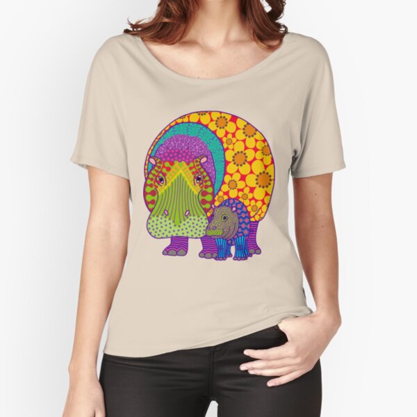 T-shirt coupe relax