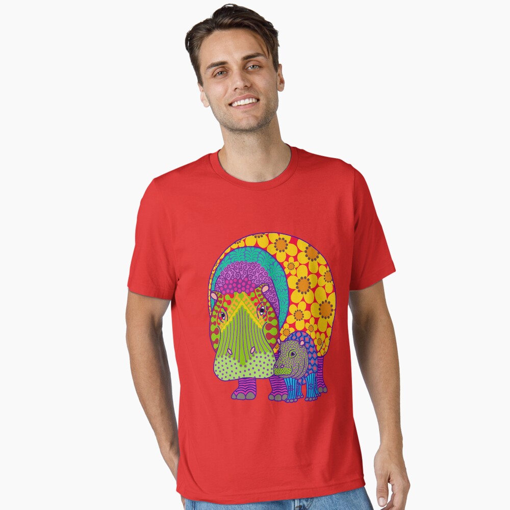 Aperçu de l'œuvre T-shirt essentiel créée et vendue par Hippopottermiss.