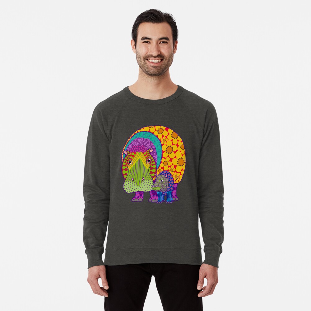 Aperçu de l'œuvre Sweatshirt léger créée et vendue par Hippopottermiss.
