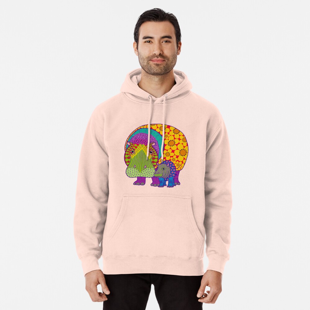 Aperçu de l'œuvre Sweat à capuche épais créée et vendue par Hippopottermiss.