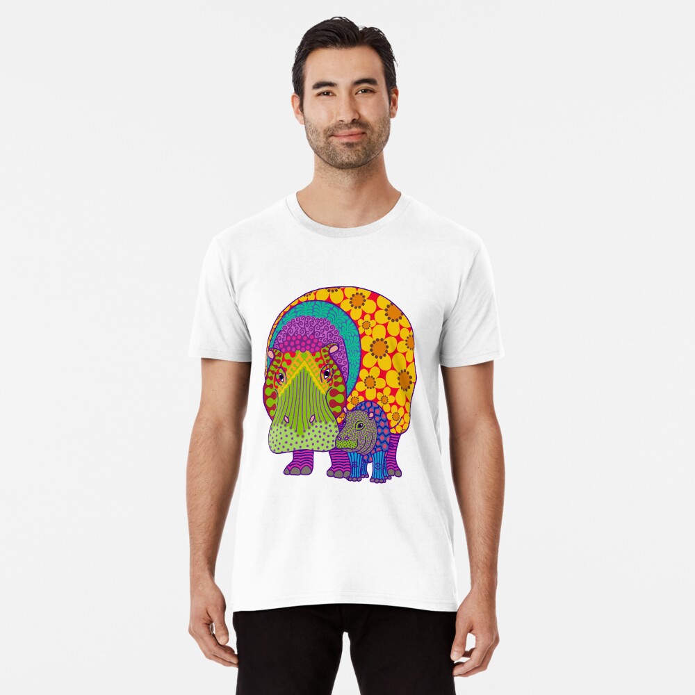 Aperçu de l'œuvre T-shirt premium créée et vendue par Hippopottermiss.