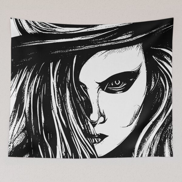Item preview, Halloween Menacing Witch Design designed and sold by HalloweenThings.