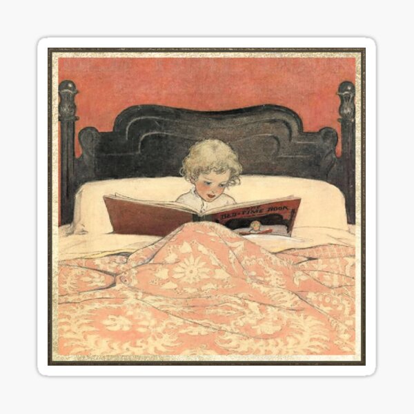 Aperçu de l'œuvre Le livre de l'heure du coucher par Jessie Willcox Smith créée et vendue par LDTreasures.