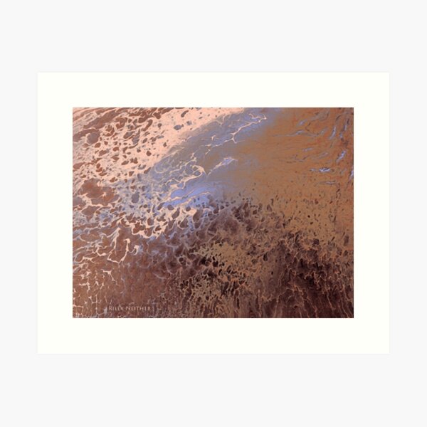 Old Country Sky (Abstract) Art Print