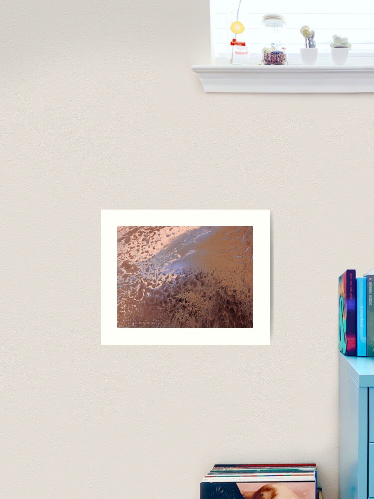 Thumbnail 2 of 3, Art Print, Old Country Sky (Abstract) designed and sold by riley-neither.