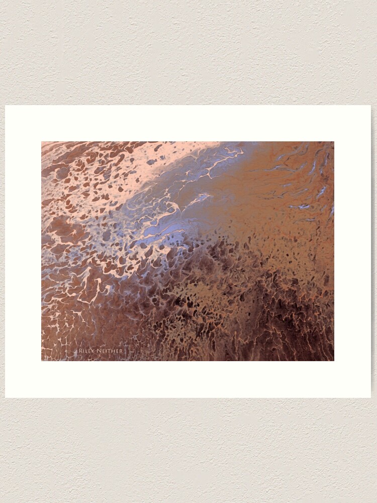 Alternate view of Old Country Sky (Abstract) Art Print