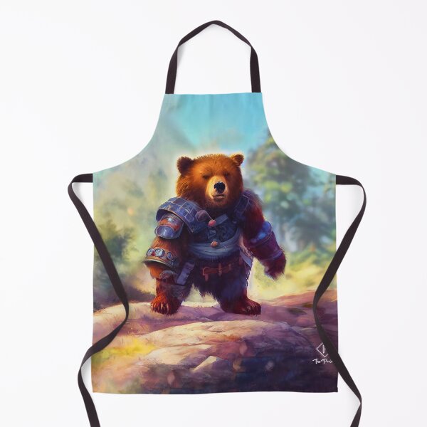 Item preview, Cute Bear warrior designed and sold by TheProtoArt.