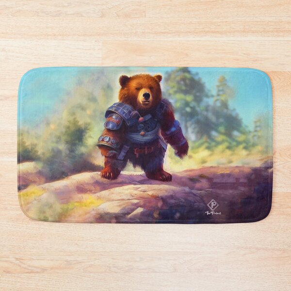 Item preview, Cute Bear warrior  designed and sold by TheProtoArt.