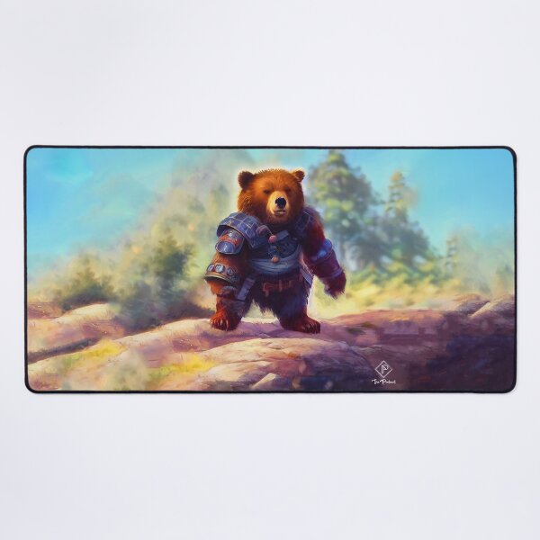 Item preview, Cute Bear warrior  designed and sold by TheProtoArt.