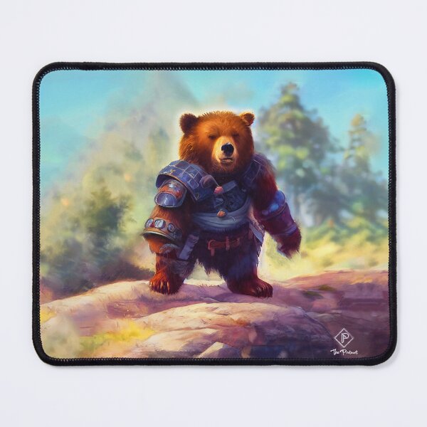 Item preview, Cute Bear warrior  designed and sold by TheProtoArt.