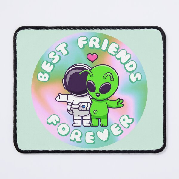 Item preview, Best Friends Forever Alien and Astronaut designed and sold by everything4eva.