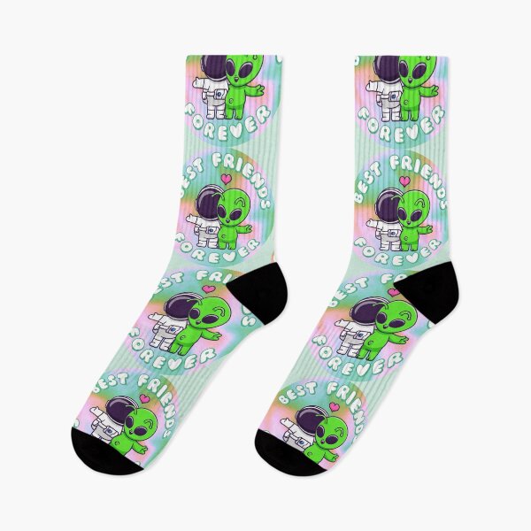 Item preview, Best Friends Forever Alien and Astronaut designed and sold by everything4eva.