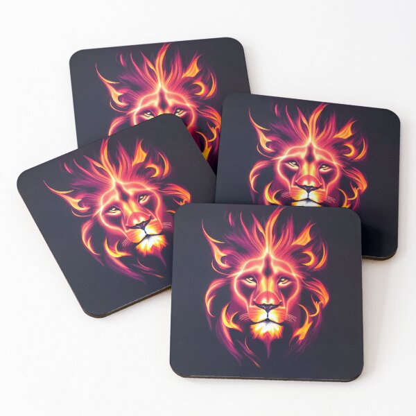Item preview, Flaming Lion designed and sold by ThePurpleMelon.