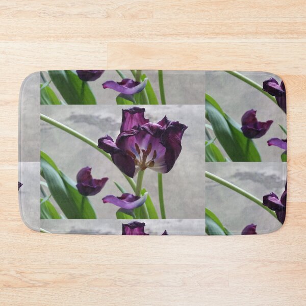 Item preview, Purple tulip in abscission (dropping petals) designed and sold by DigitalEurydice.