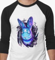 Black Hole Rabbit Baseball ¾ Sleeve T-Shirt