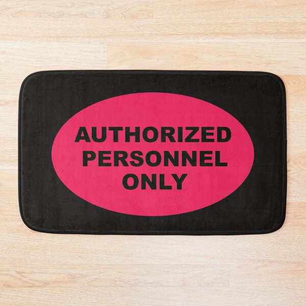 Item preview, AUTHORIZED PERSONNEL ONLY Industrial style sign designed and sold by lobodelnoir.