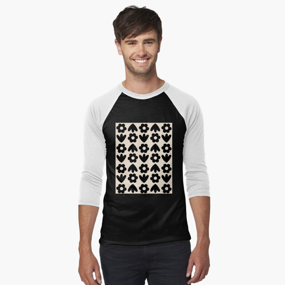 Item preview, Baseball ¾ Sleeve T-Shirt designed and sold by kierkegaard.