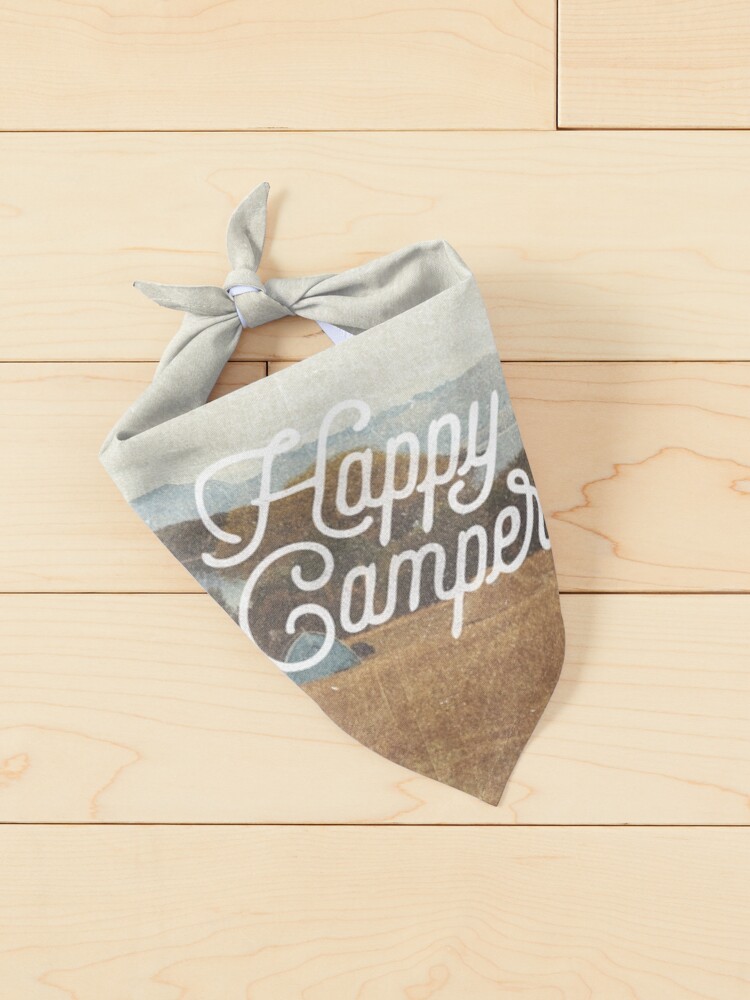 Alternate view of HAPPY CAMPER Pet Bandana
