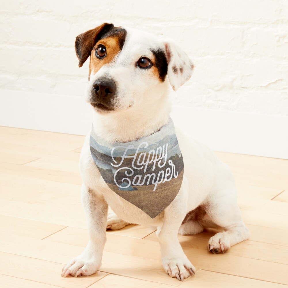 HAPPY CAMPER Pet Bandana