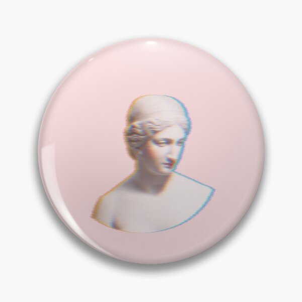 Item preview, Glitched Greek Stone Bust Statue Head  designed and sold by everything4eva.
