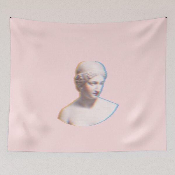 Item preview, Glitched Greek Stone Bust Statue Head  designed and sold by everything4eva.