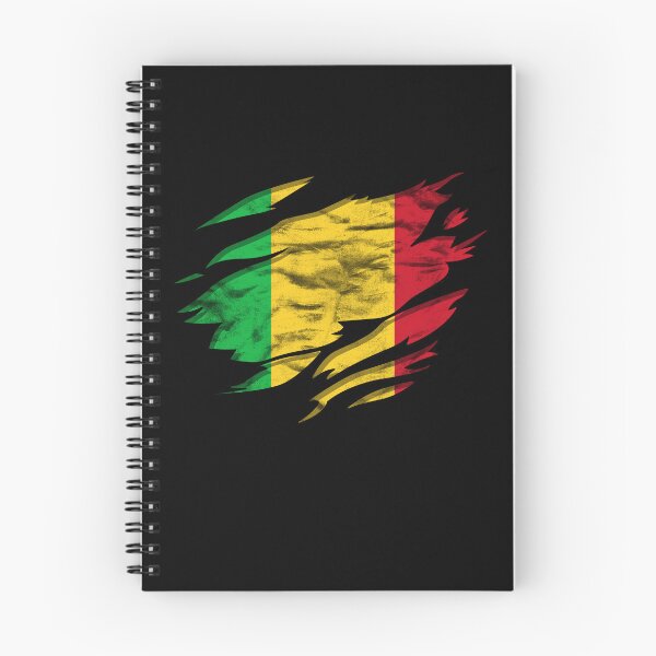 Item preview, Ripped Rip Open Mali Flag Palm designed and sold by rafaeltto.