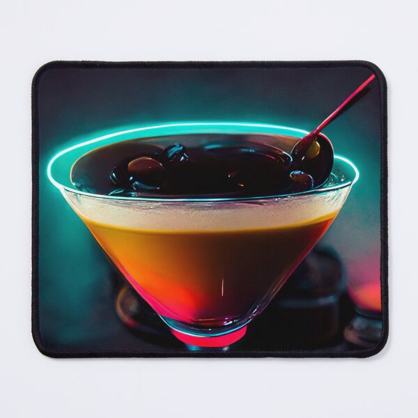 Item preview, Neon Aesthetic - Espresso Martini | Cocktail | Artwork | Illustration designed and sold by Designsssssssssssssssss.