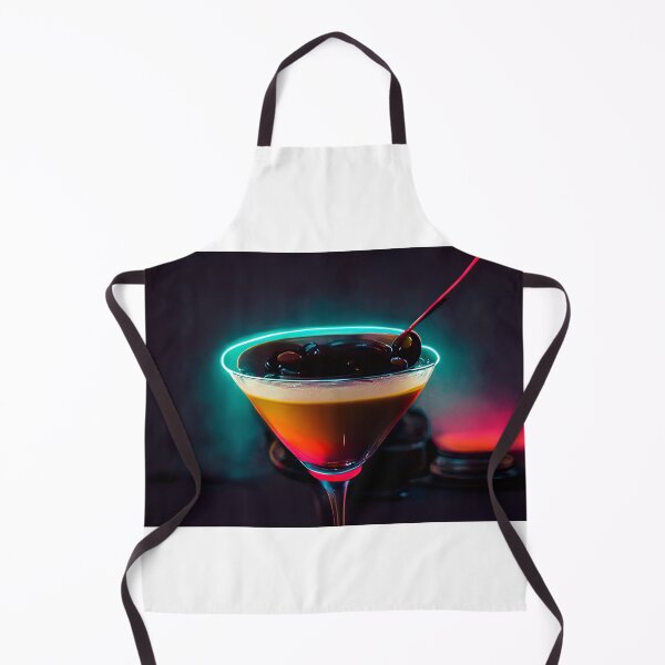Item preview, Neon Aesthetic - Espresso Martini | Cocktail | Artwork | Illustration designed and sold by DadoDesigns.