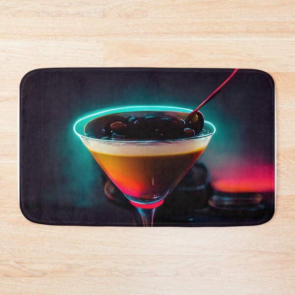 Item preview, Neon Aesthetic - Espresso Martini | Cocktail | Artwork | Illustration designed and sold by Designsssssssssssssssss.