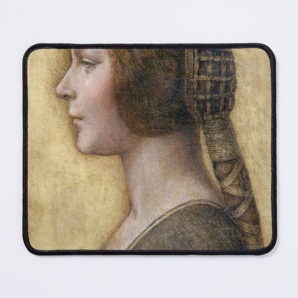 Item preview, Profile of a Young Fiancé by Leonardo Da Vinci designed and sold by MurellosArt.