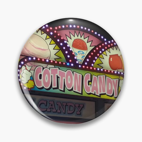 Item preview, photograph | cotton candy all up in lights | Halloween carnival fairground designed and sold by DigitalEurydice.