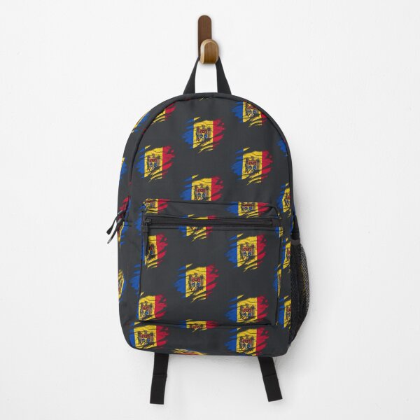 Item preview, Ripped Rip Open Moldova Flag Palm designed and sold by rafaeltto.