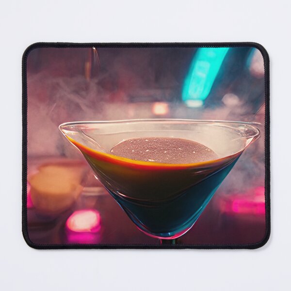 Item preview, Neon Aesthetic - Espresso Martini | Cocktail | Artwork | Illustration designed and sold by Designsssssssssssssssss.