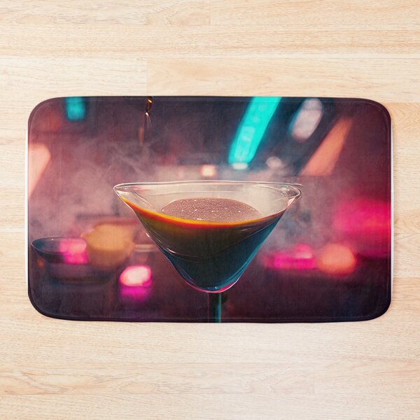 Item preview, Neon Aesthetic - Espresso Martini |  Cocktail |  Artwork | Illustration designed and sold by Designsssssssssssssssss.