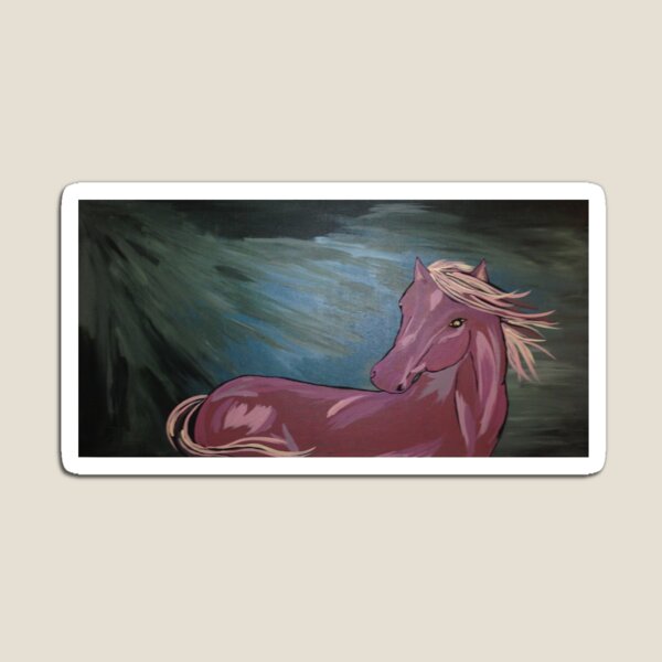 Item preview, Horse with green background designed and sold by CaitlinGawa.