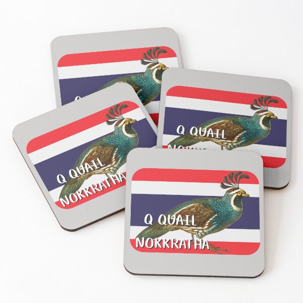 Item preview, Q quail nokkratha, english alphabet to thai translation  designed and sold by pookamon14.